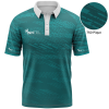 Unisex 75D Pique Sublimation Full Color Polo Shirt