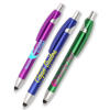 Retractable Plastic Stylus Pens w/ Custom Logo Plastic Pen
