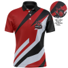 Unisex 180 GSM Jersey Knit Cotton Feel Sublimation Polo Shirt