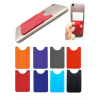 Silicone Phone Wallet w/Finger Slot