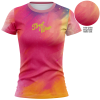 Women's 160 GSM Brushed Milk Silk Sublimation Short Sleeve T-Shirt