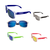 UV Protection Two Tone Sunglasses with Reflective Lenses