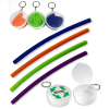 Silicone Reusable Straw w/Travel Carrying Case & Keyring