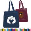 Economy Canvas Tote Bag w/Gusset (15