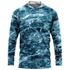 Mossy Oak® Men's 4.4 Oz. Polyester Interlock Hooded T-Shirt, UPF 50+