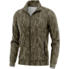 Mossy Oak® Men's 8.2 Oz. Polar Fleece Track Jacket With Pocket