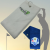 450G 100% Cotton Embroidered Golf Towel w/ Carabiners 15.5 