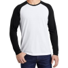 Unisex Sublimation Blackout Blank Long Sleeve T-Shirt