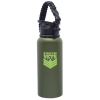 34 oz. Vacuum Insulated Sports Water Bottles w/ Carry Strap