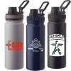 23 Oz. Stainless Steel Water Bottle With Easy Carry Loop Handle
