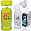 2-in-1 Cool Down Sports Kits Bottle w/ Towel & Phone Holder