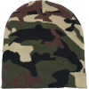 Unisex Camouflage Knitted Beanie