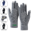 Cold Resistance Adult Gloves W/ 2 Finger Touch