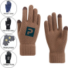Warm Adult Gloves W/ 2 Finger Touch