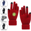 Thick Adult Female Gloves W/ 2 Finger Touch