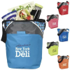 Insulated Lunch Cooler Zipper Carry Bag with Front Pocket