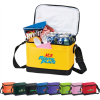 Compact Insulated Zipper Cooler Bag with Front Pocket