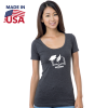 USA-Made Junior Fine Jersey Crew T-Shirt