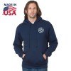Made In USA Unisex Heavyweight Pre-Shrunk Pullover Hoodie