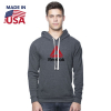 USA Made Unisex Organic RPET French Terry Pullover Hoodie