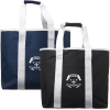 Large Polyester Shopping Tote Bag W/ Handles