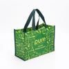 Sublimated PET Non-Woven Tote Bag w/ Gusset - 4 Sided (14