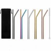 Reusable Stainless Steel Straws with Pouch