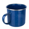12OZ Speckled Enamel Coffee Mug with stainless steel rim