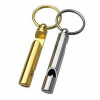 Aluminum Whistle Key Chain