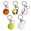 Ball Shape Key Ring PU Toy Stress Ball