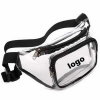 Clear Zippered Fanny Pack with two Pockets