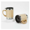 10 OZ Bamboo Stainless Steel Coffee Mug