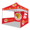 10ft X 10ft Custom Canopy Tent Everyday Gold Package