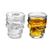 Skull Face Heavy Shot Glass