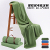 Portable Polyester Throw Blanket with PU Band