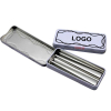 Metal Cigarette Case with Divider, Tin