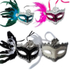 Feather Masquerade Halloween Costume Party Mask