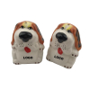 Customized Dogs Ceramic Salt Pepper Shakers Set