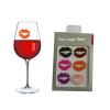 Lips Wine Glass Markers Charms