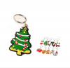 Fashion Christmas PVC Soft Keychain