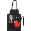 Bbq Now Apron and 7 Piece Bbq-Set