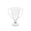 12 OZ Trophy Shaped Glass Cup