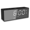 Digital LED Alarm Clock with Dual USB Charger Ports