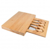 Wooden cheese set