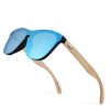 Sunglasses with Genuine Bamboo Temples
