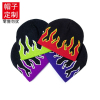 Jacquard Flame Knitted Acrylic Beanie
