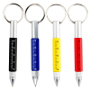 6 In 1 Multitool Screwdriver Pen with Ruler Key Ring